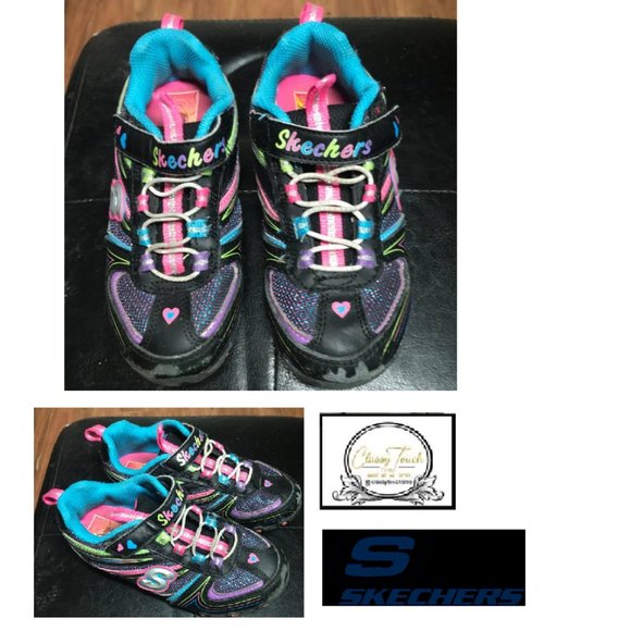 girls sketchers size 11